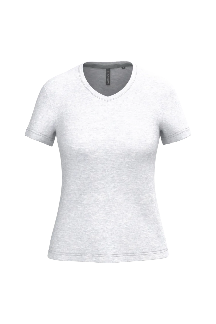 T-shirt col V manches courtes femme