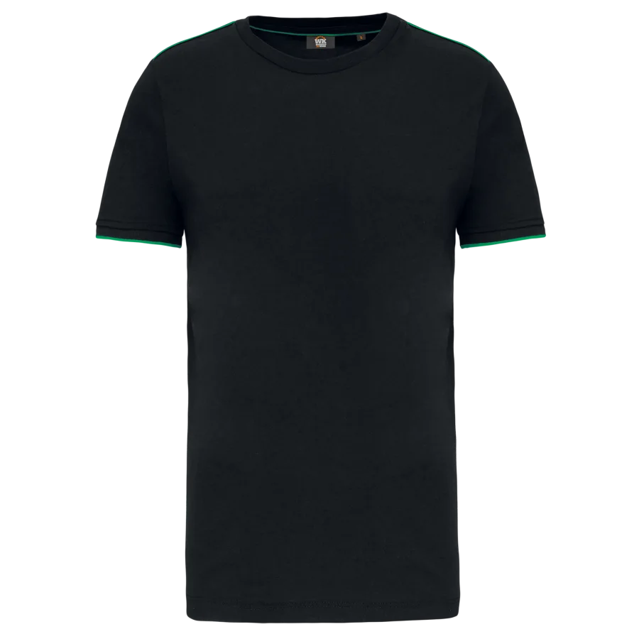 T-shirt Day To Day manches courtes homme coloris Black / Kelly Green