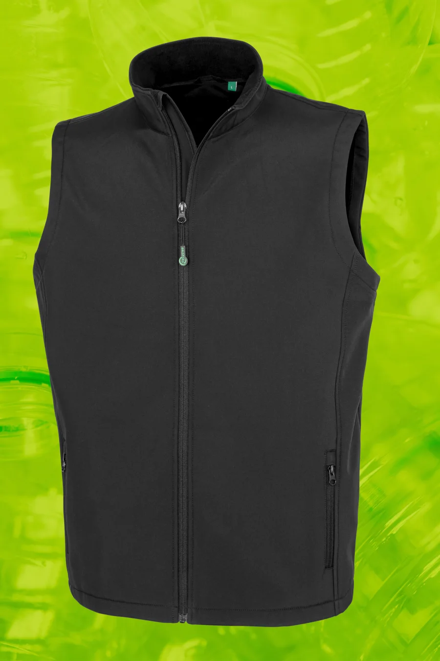 Bodywarmer softshell homme recyclé