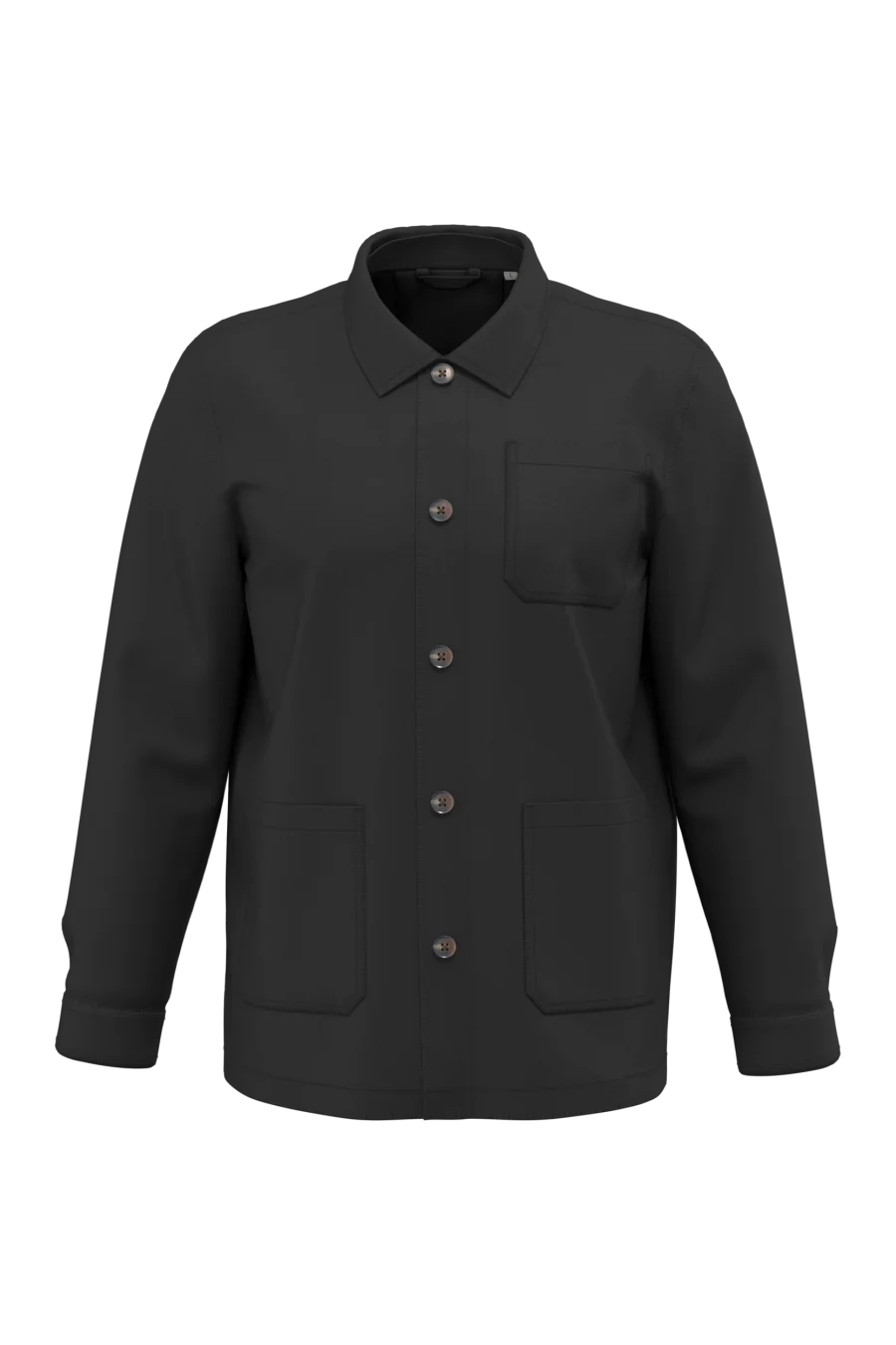Veste worker écoresponsable délavée unisexe
