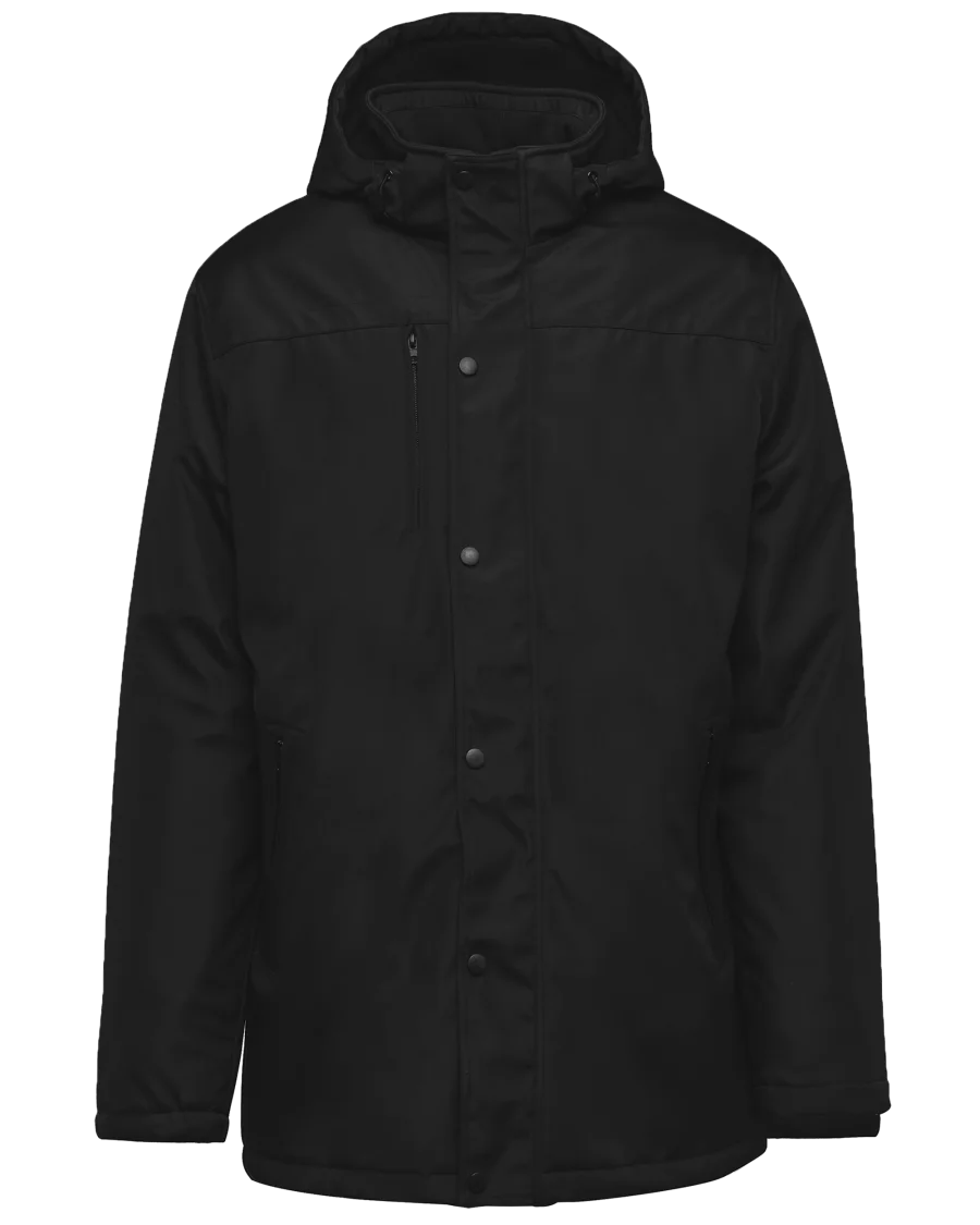 Parka avec capuche amovible homme