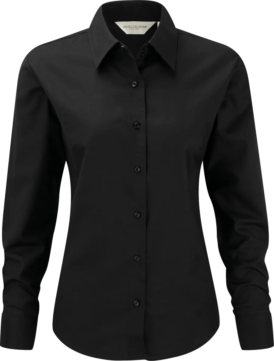Chemise femme manches longues Oxford