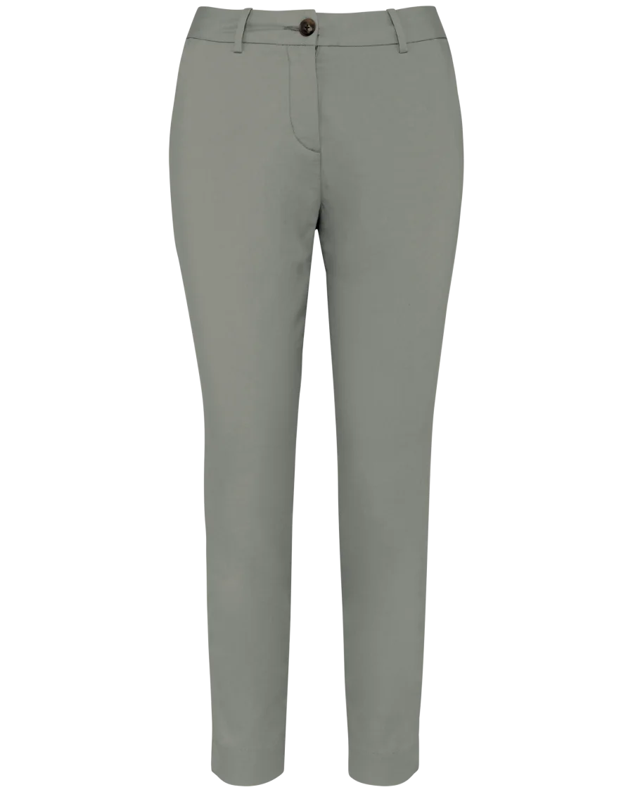 Pantalon chino 7/8 écoresponsable femme