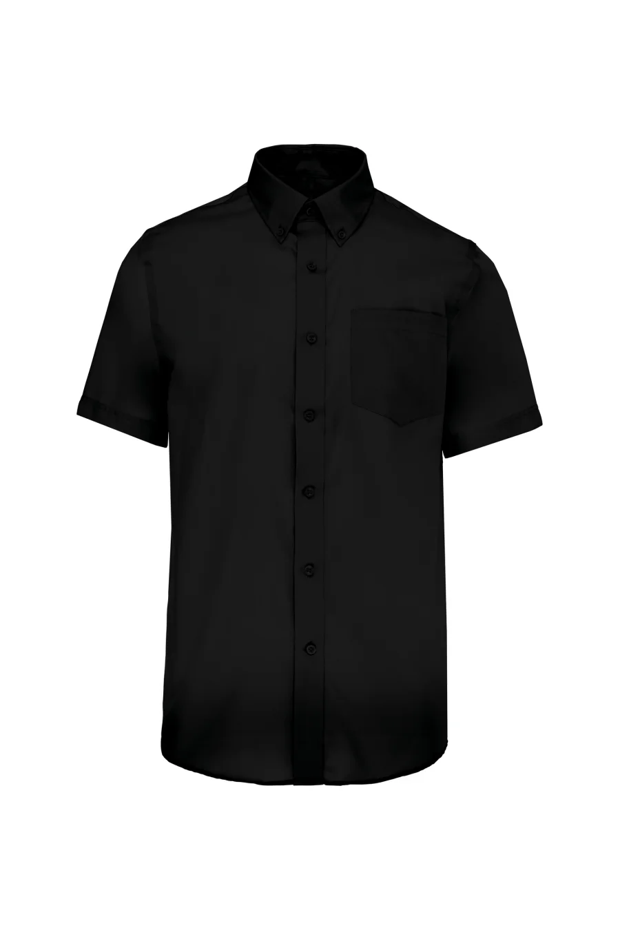 Chemise micro-sergé manches courtes sans repassage