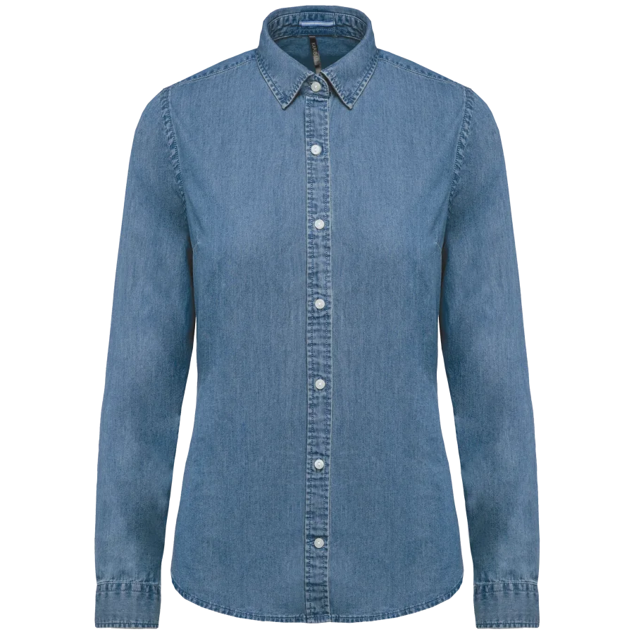 Chemise denim femme