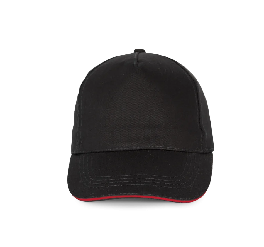 Casquette sandwich contrasté - 5 panneaux