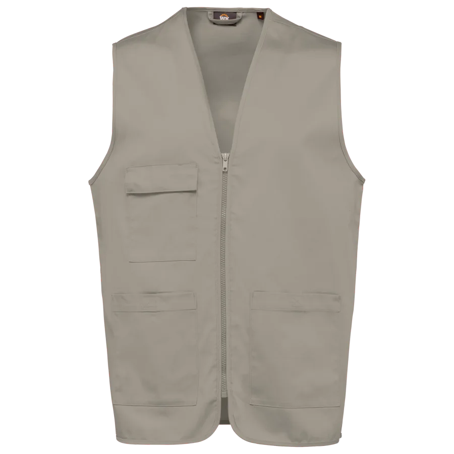 Gilet polycoton multipoches unisexe