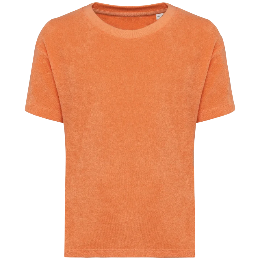 T-shirt écoresponsable en éponge fille