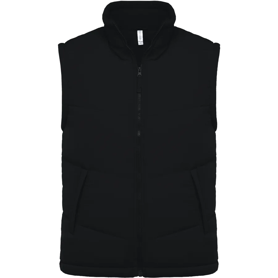 Bodywarmer doublé polaire unisexe