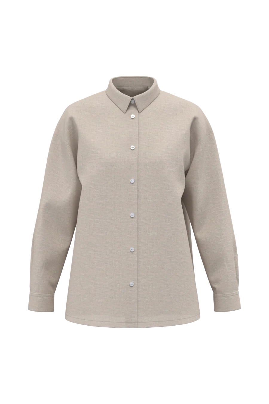 Chemise oversize en lin femme