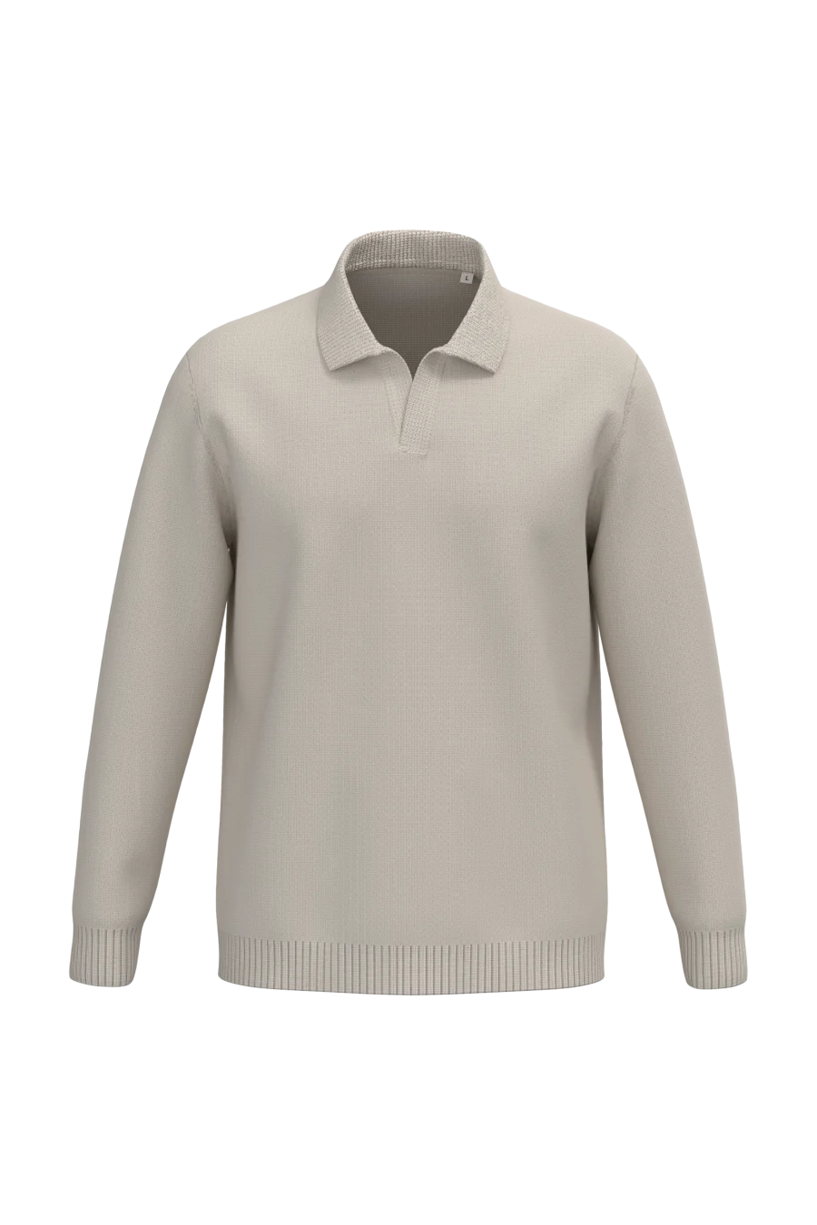 Pull homme à col polo