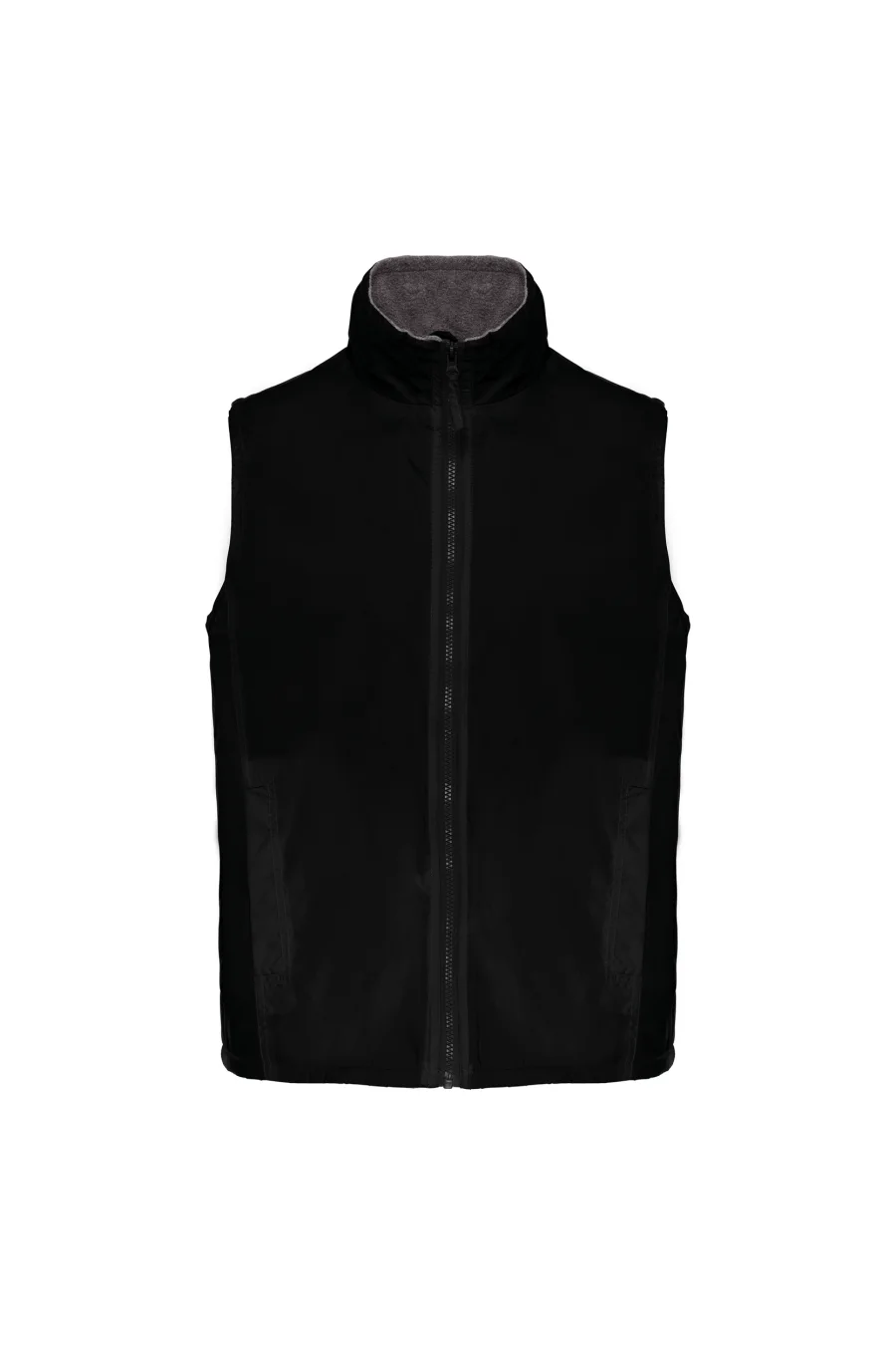 Bodywarmer doublé polaire unisexe