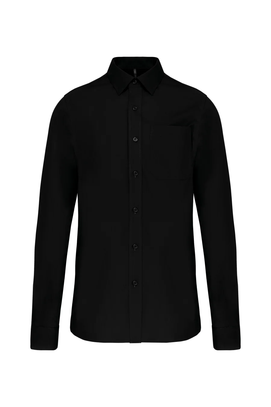 Chemise popeline manches longues