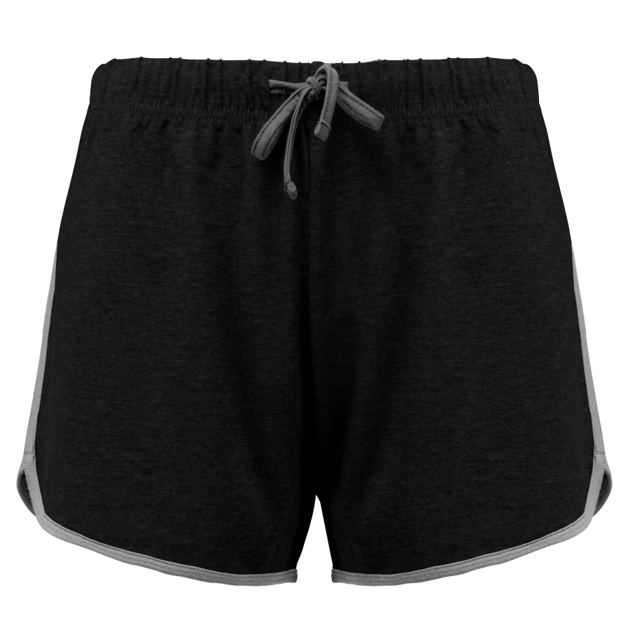 Short de sport femme coloris Black / Grey Heather