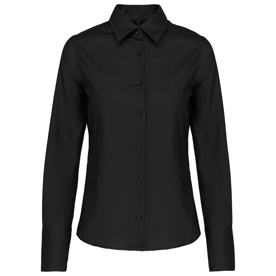Chemise manches longues sans repassage femme
