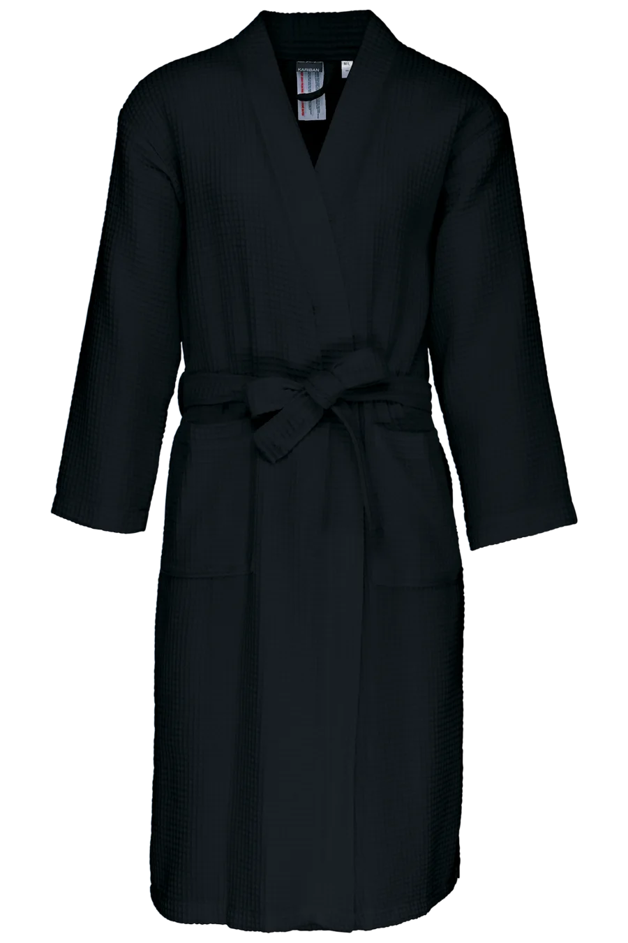 Peignoir kimono nid d'abeille