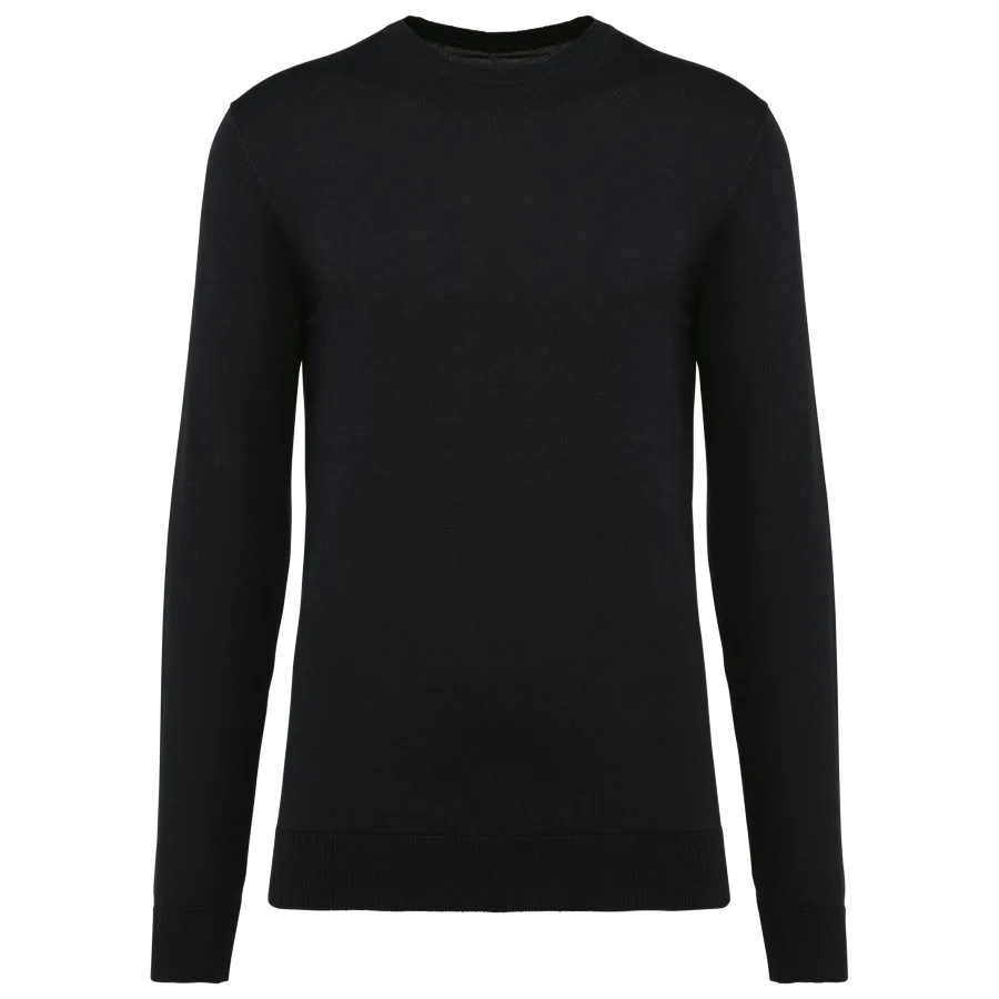 Pull Supima® col rond homme