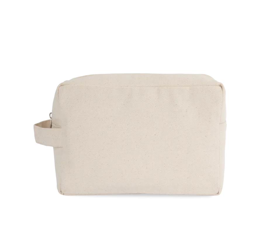 Trousse de toilette en coton biologique