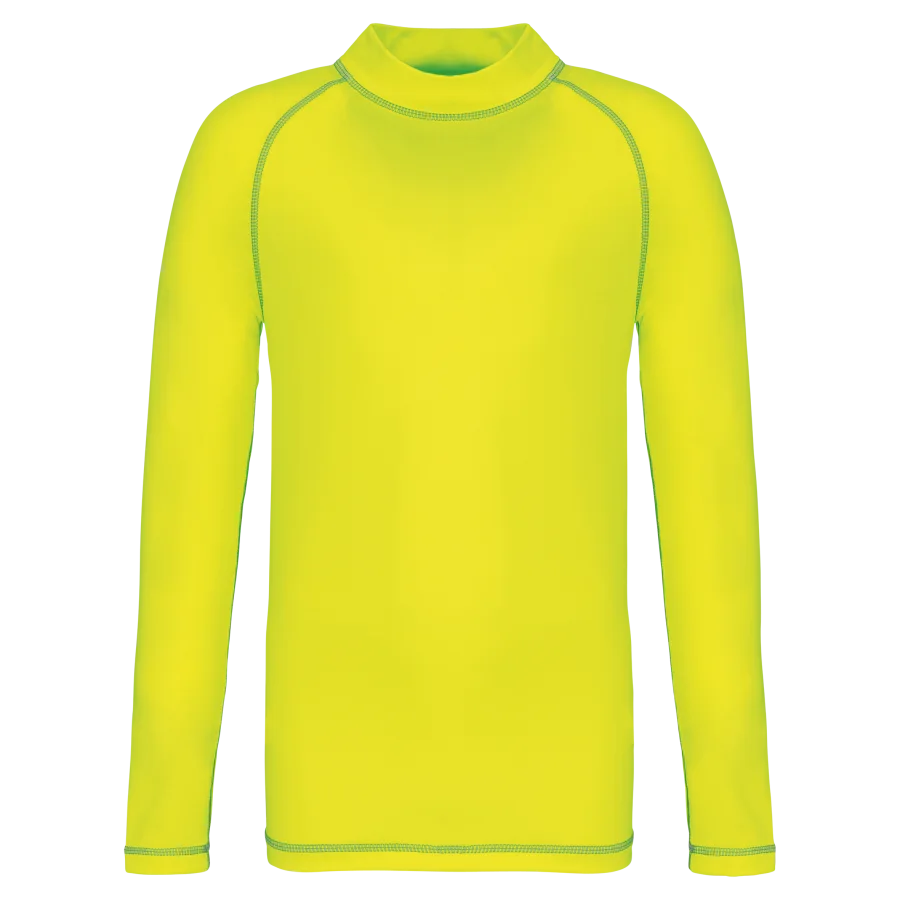 T-shirt technique à manches longues avec protection anti-UV enfant