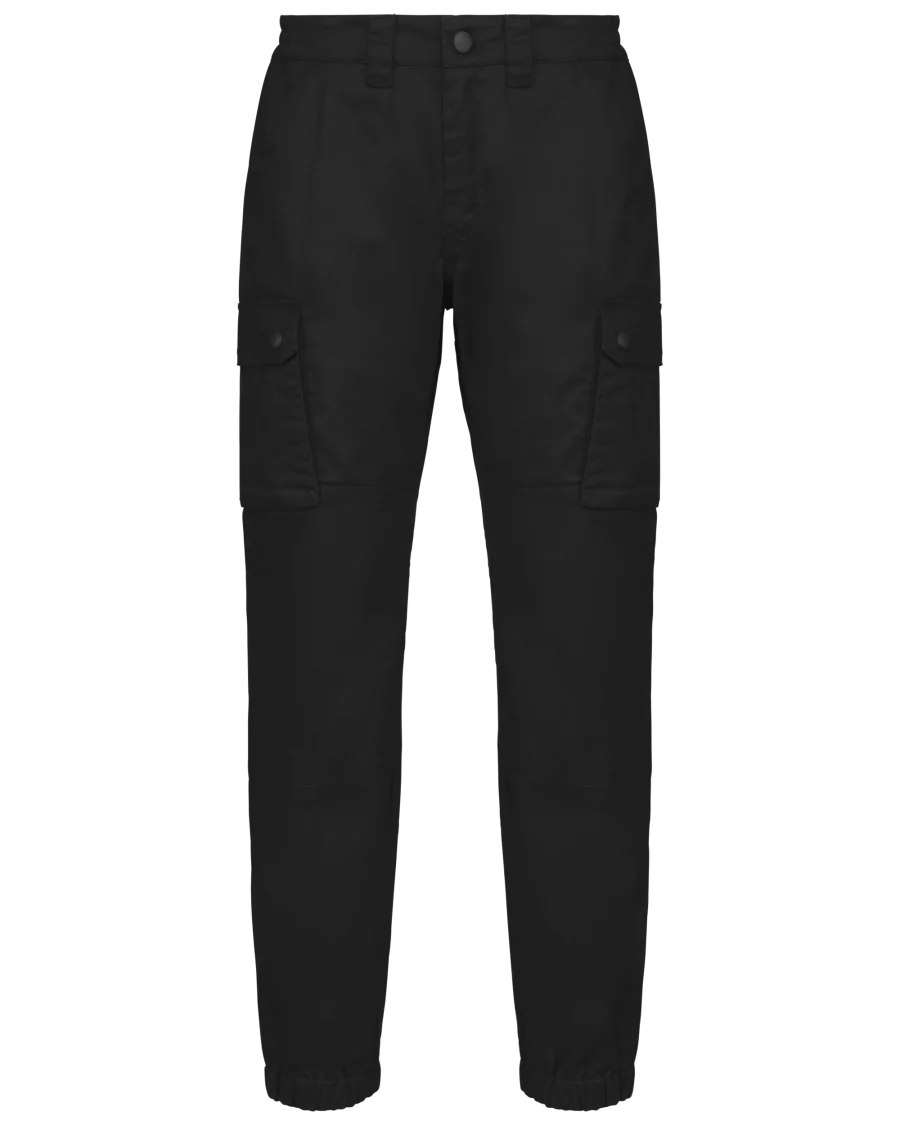 Pantalon cargo unisexe avec bas élastiqué