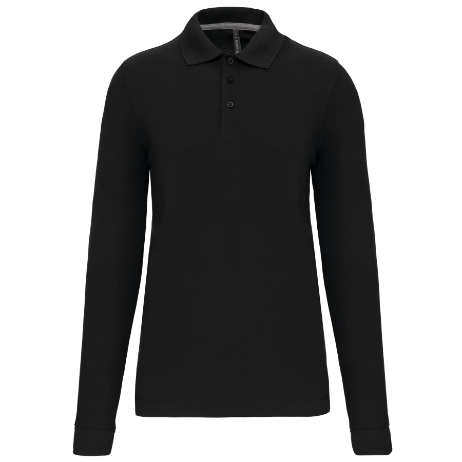 Polo manches longues homme