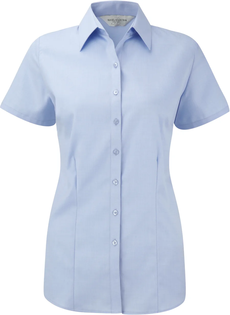 Chemise femme manche courtes à chevrons