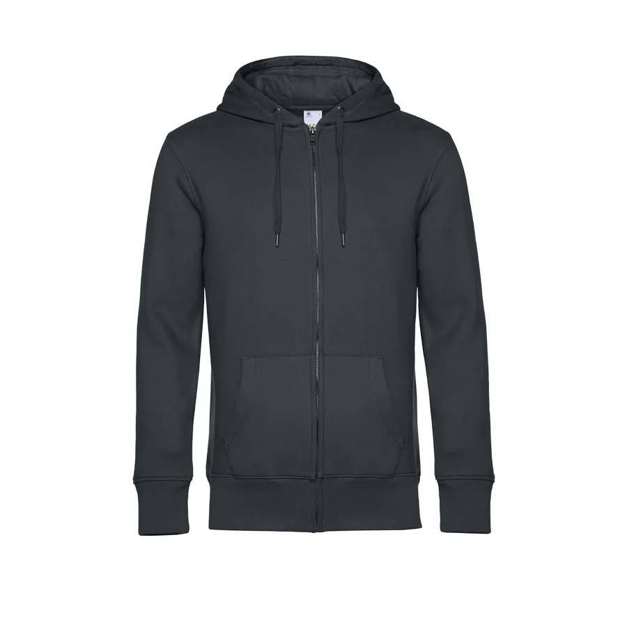Sweat-shirt capuche zippé KING