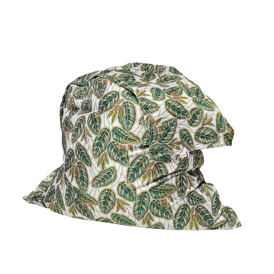 Pouf sceno tissé