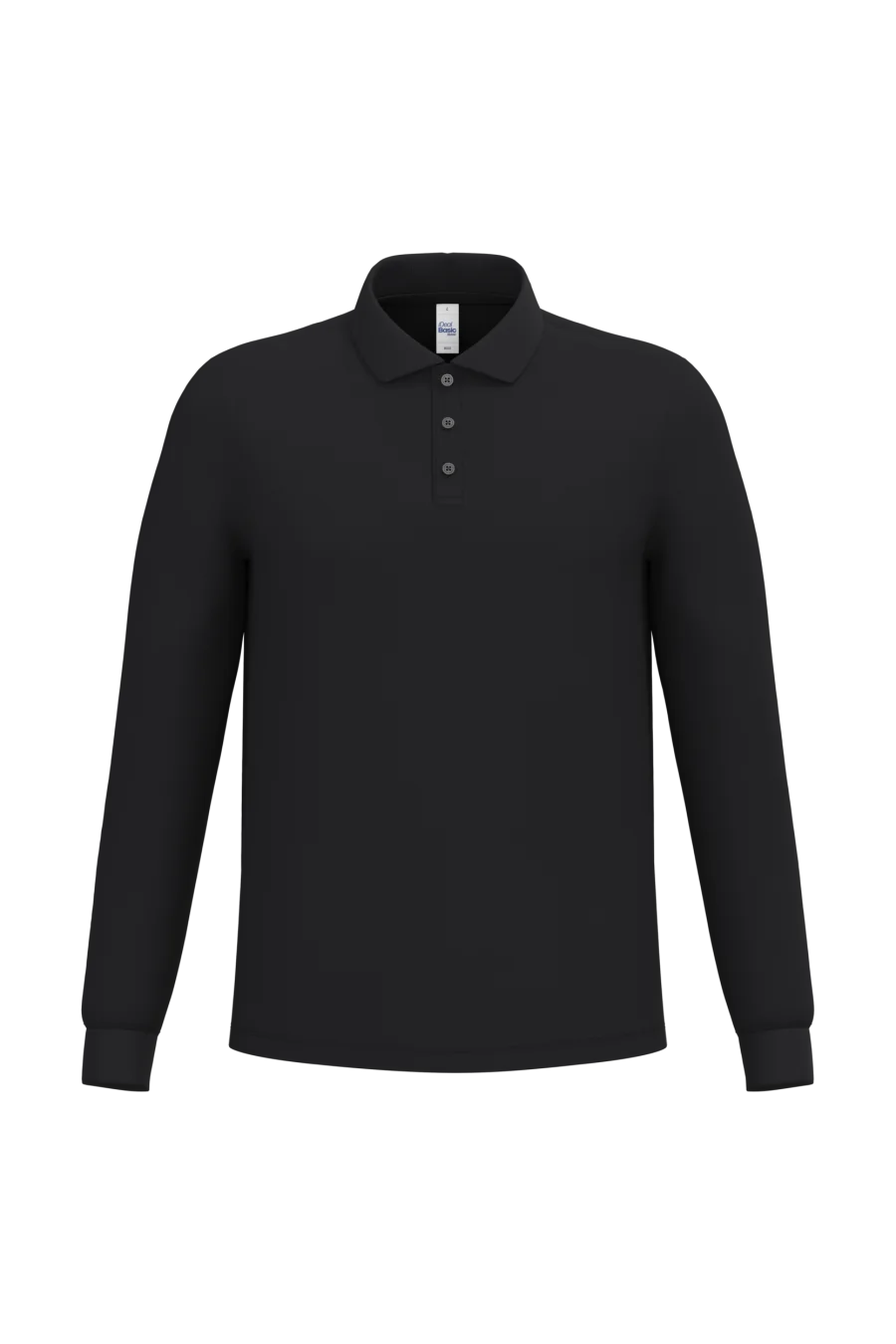 Polo piqué LSL homme