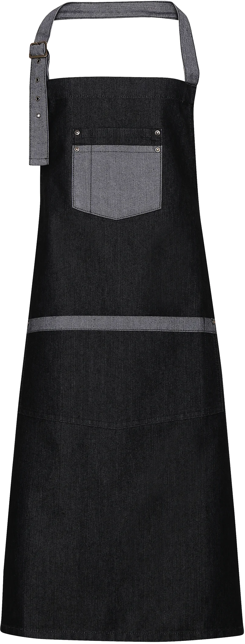 Tablier Denim à bavette "Domain"