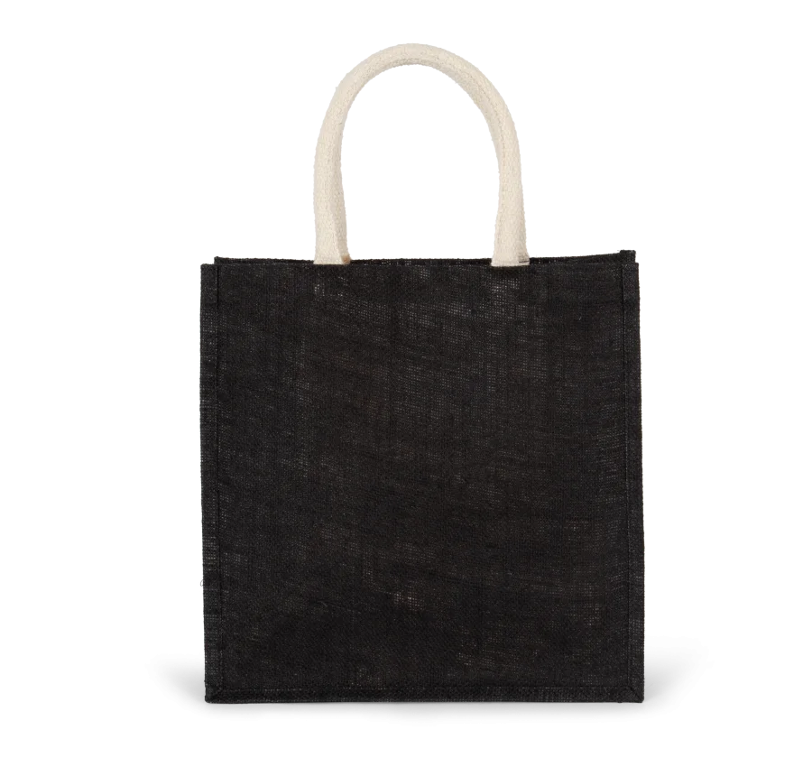 Sac style cabas en toile de jute - grand modèle