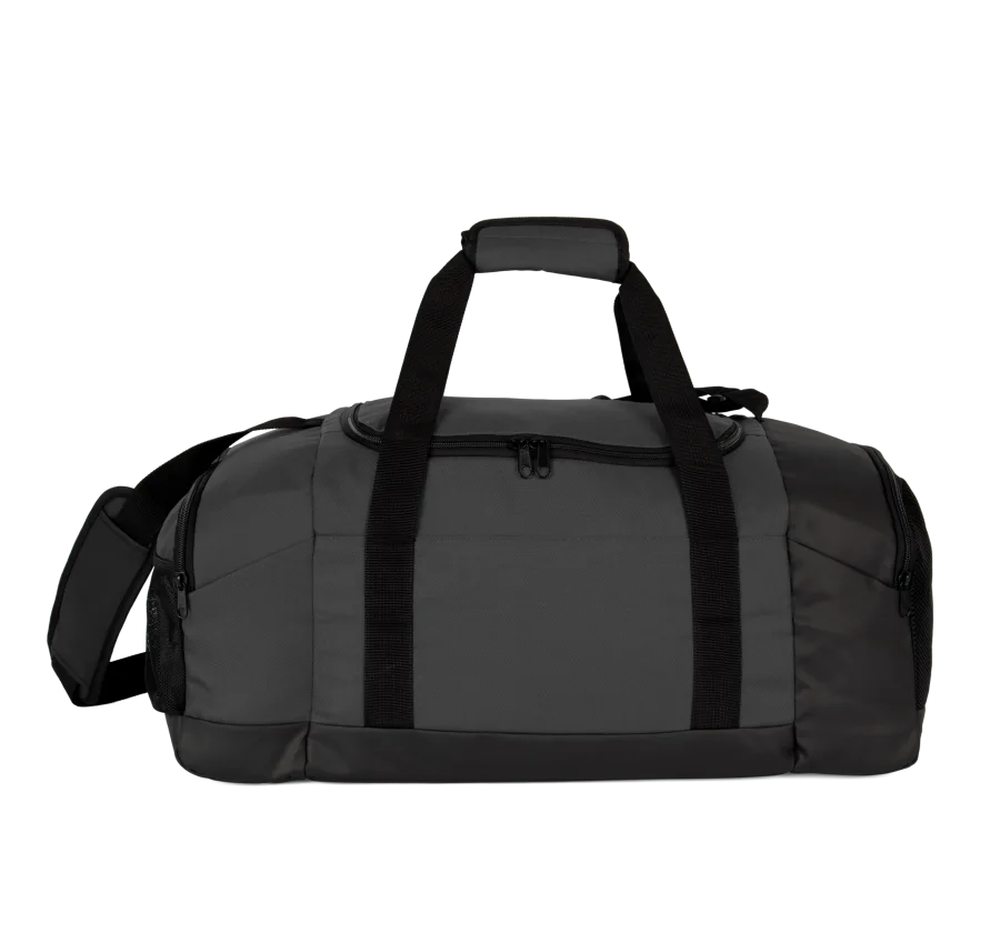 Sac de sport recyclé avec double compartiment latéral