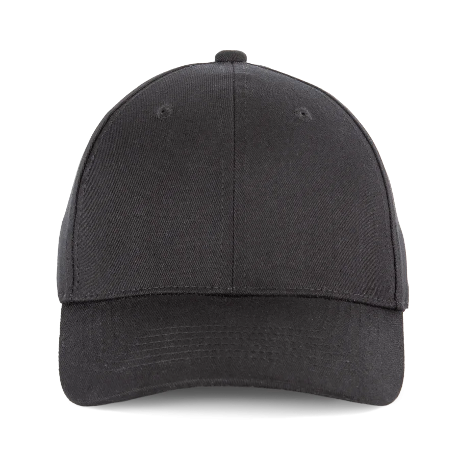 Casquette 6 panneaux en coton recyclé