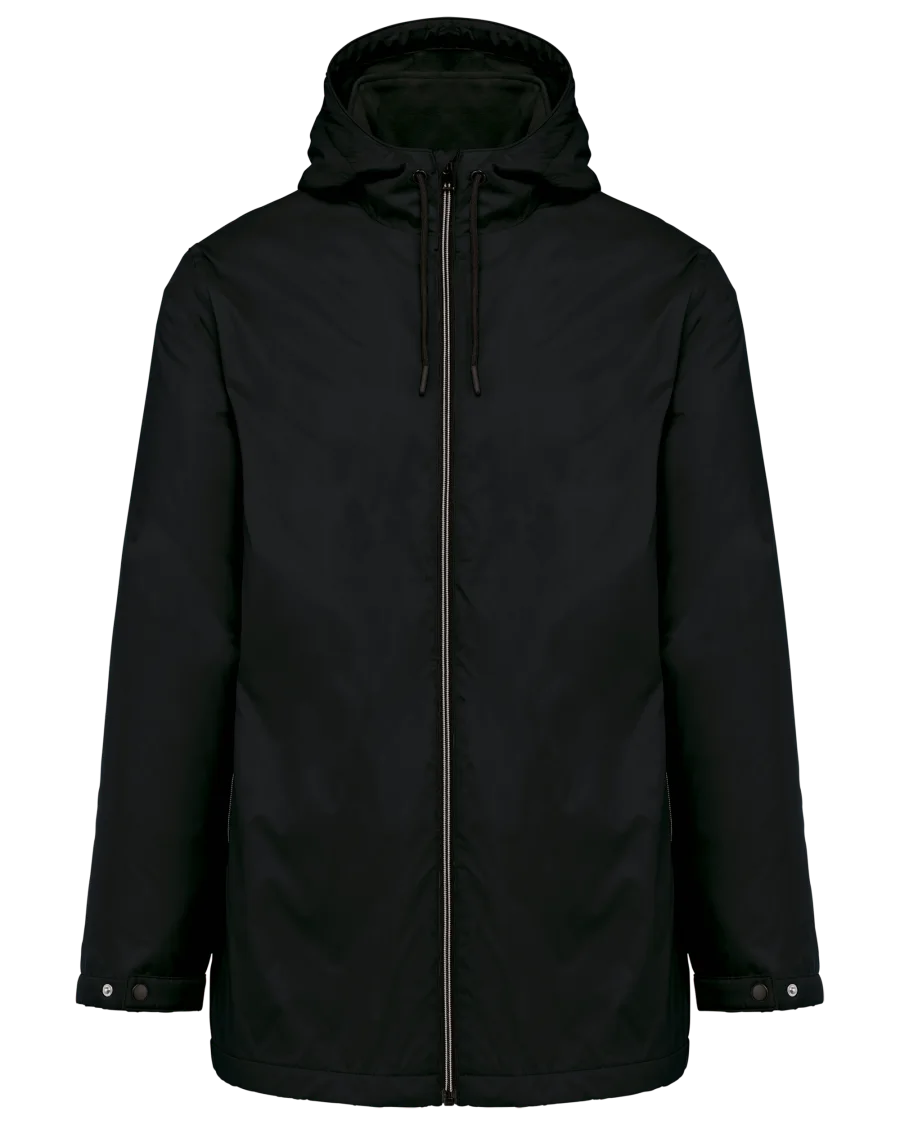 Veste à capuche avec doublure en micropolaire unisexe