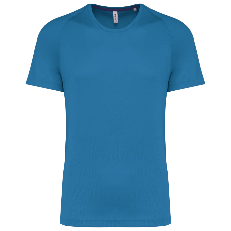 T-shirt de sport à col rond recyclé homme