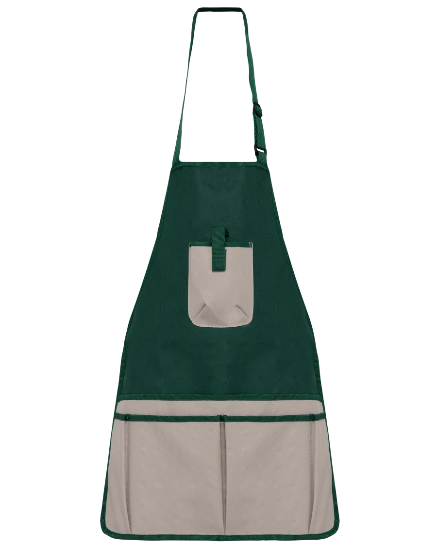 Tablier de jardinier imperméable écoresponsable unisexe