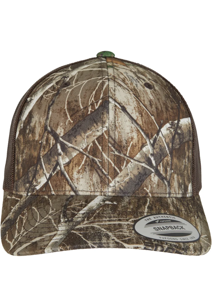 Casquette Retro Trucker camouflage arbre