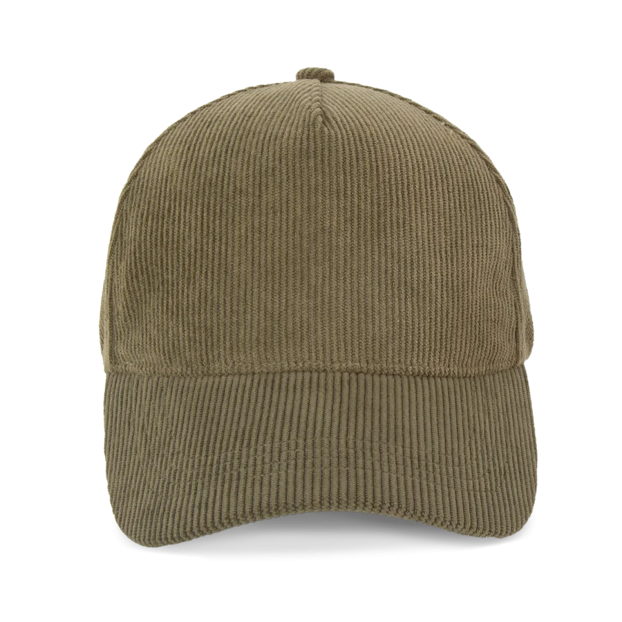 Casquette 5 panneaux en velours