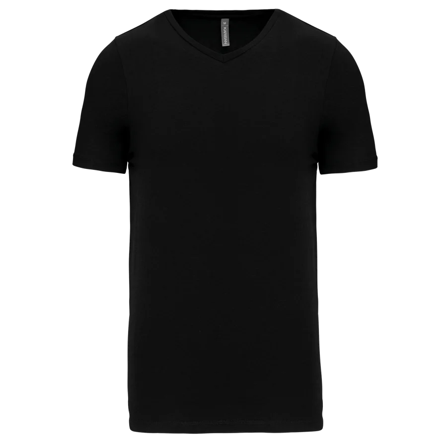 T-shirt manches courtes col V homme