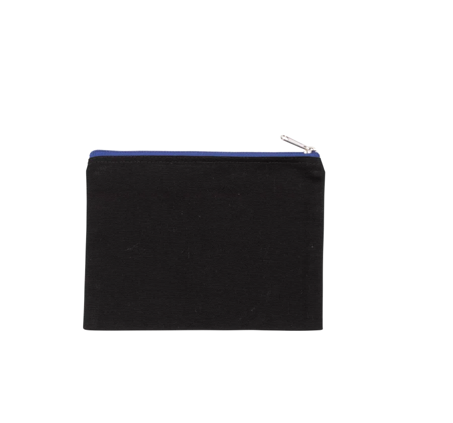 Pochette en coton canvas - modèle moyen