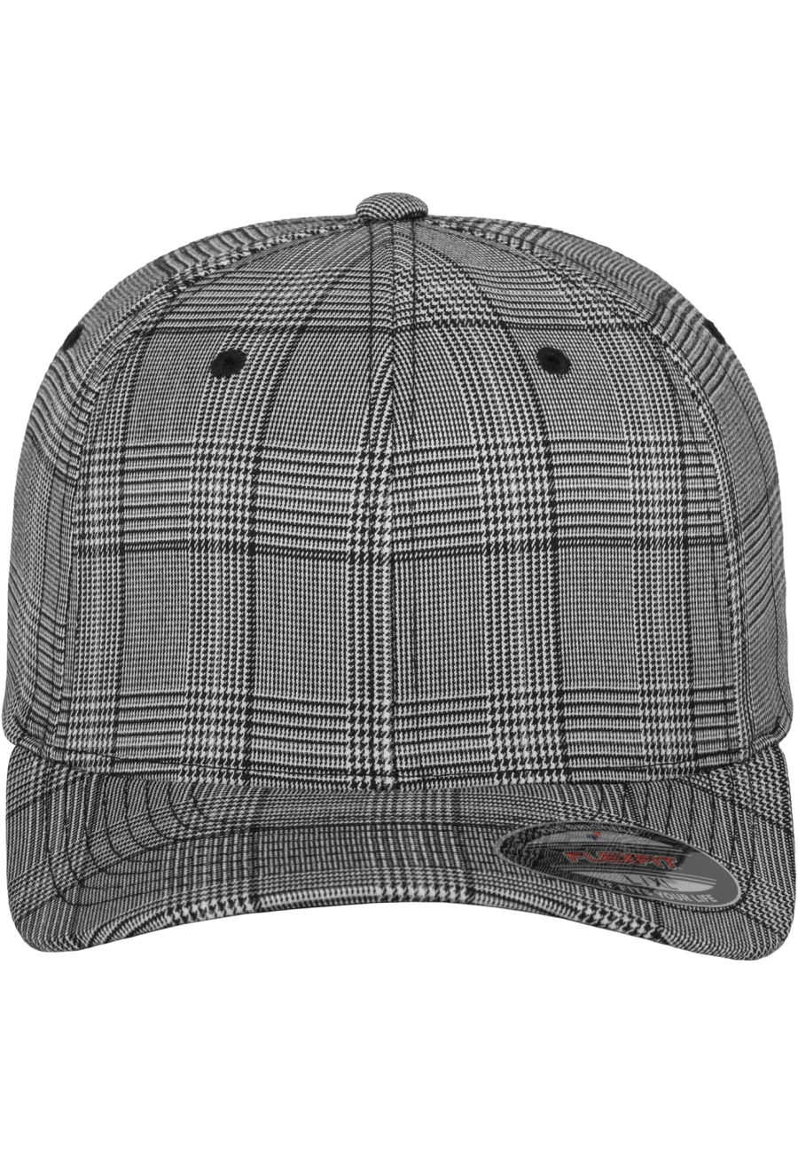 Casquette motif prince de galles