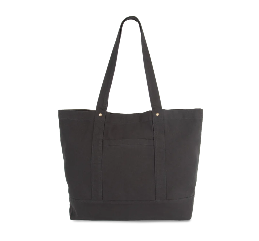 Grand sac shopping à poche latérale