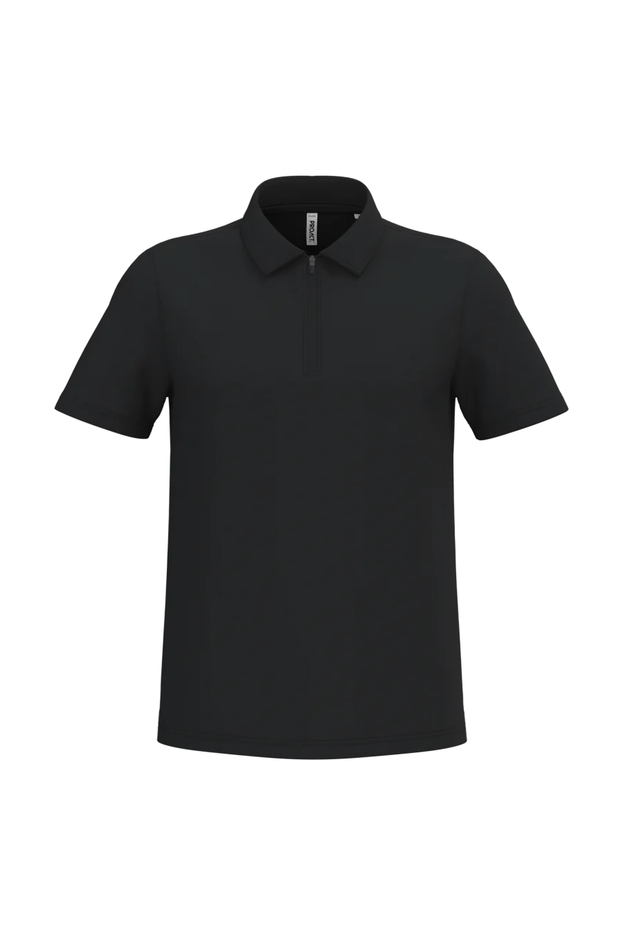 Polo de sport col 1/4 zip homme
