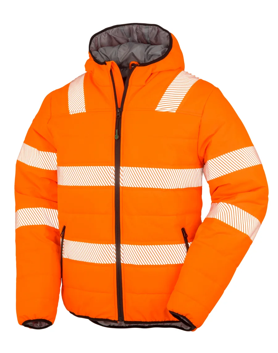 Veste de sécurité recyclée ripstop padded