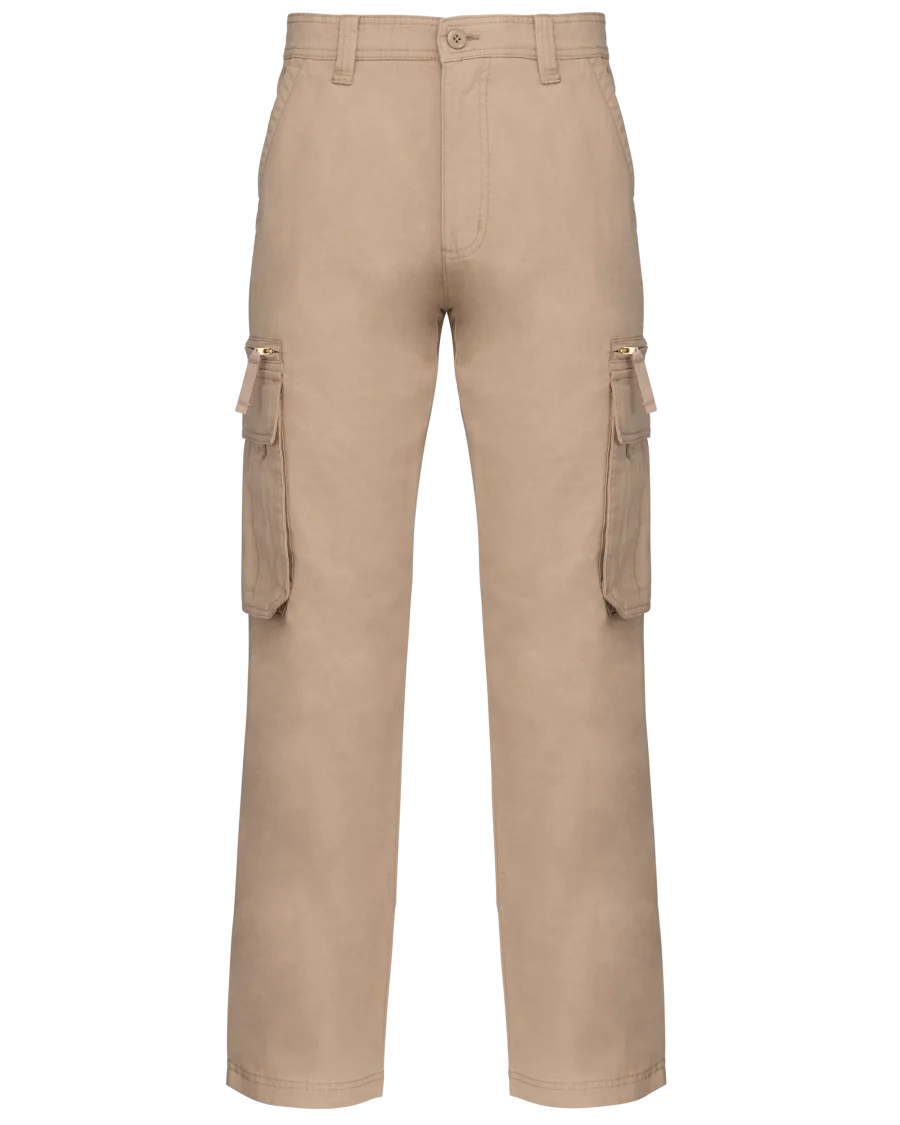 Pantalon multipoches homme