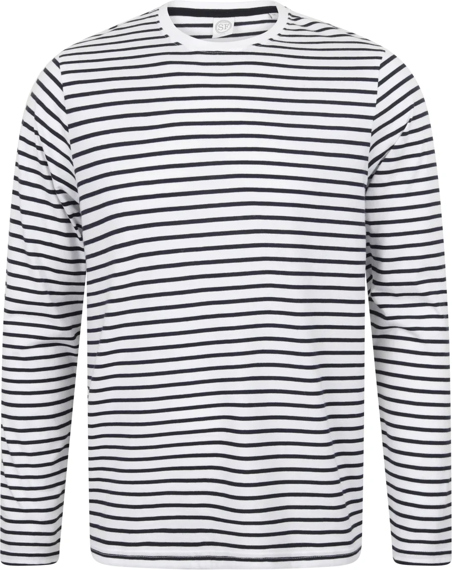 T-shirt rayé manches longues
