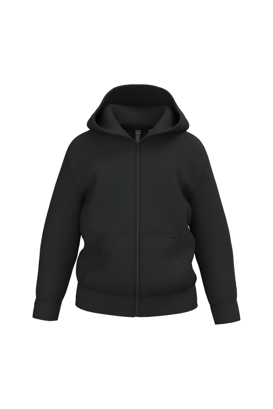 Sweat-shirt recyclé zippé à capuche enfant