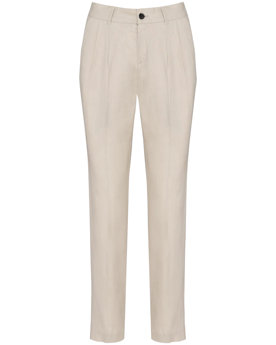 Pantalon en lin femme