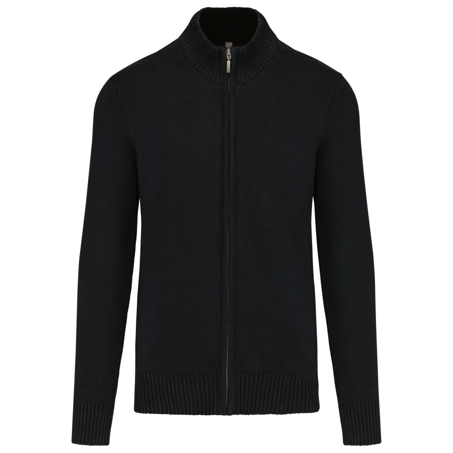 Cardigan zippé