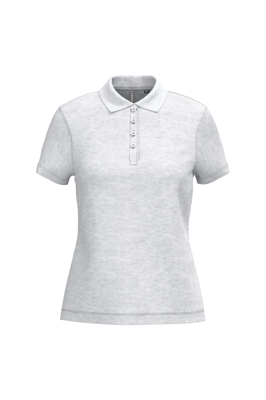 Polo piqué manches courtes femme